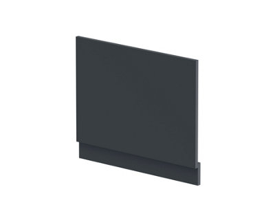 Balterley 700mm Bath Mdf End Panel & PlinthDark Grey from B&Q
