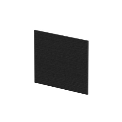 Balterley 700mm Square Mfc Reversible Shower BathWoodgrain Charcoal Black from B&Q