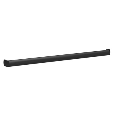 Hudson Reed D Shape HandleStainless Steel Built Contemporary Cabinet Furniture Handle In Matt Black328mm from B&Q