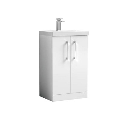 Nuie 600 Fs 2-Door Vanity & Basin 2