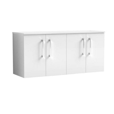 Nuie 1200 Wh 4-Door Vanity & Worktop from B&Q
