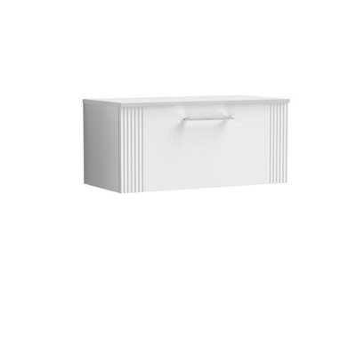 Nuie 800 W/h Single Drawer Vanity & Worktop from B&Q