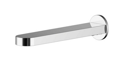 Balterley Consall Contemporary Bathroom Round Wall Mounted Bath Spout45mmChrome from B&Q