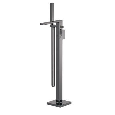 Balterley Freestanding Square Bath Shower Mixer TapBrushed Pewter from B&Q