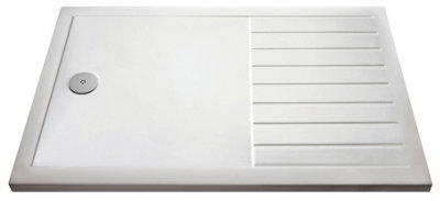 Balterley Premium Walk-In Shower Tray 1400mm X 800mmWhite from B&Q