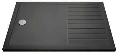Balterley Grey Premium Walk-In Shower Tray 1400Mm X 900Mm - Slate