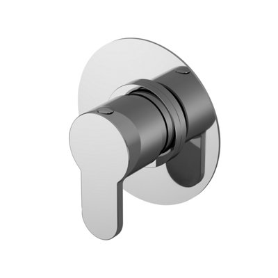 Balterley Consall Round Concealed Shower Stop TapChrome from B&Q