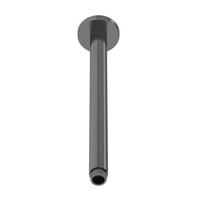 Balterley Round Ceiling Mount Shower Arm300mmBrushed Pewter from B&Q