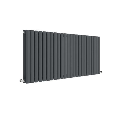 Balterley Pattingham Horizontal Double Panel Radiator600mm X 1398mmAnthracite from B&Q