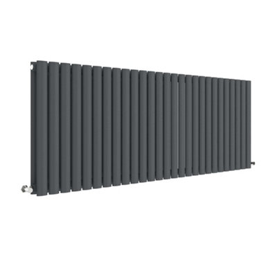 Balterley Pattingham Horizontal Double Panel Radiator600mm X 1572mmAnthracite from B&Q