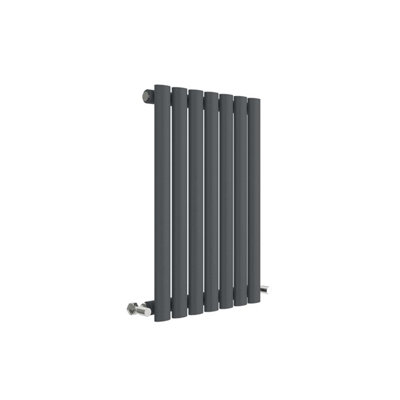 Balterley Pattingham Horizontal Single Panel Radiator600mm X 412mmAnthracite from B&Q