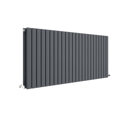 Balterley Edingale Square Horizontal Double Panel Radiator600mm X 1398mmAnthracite from B&Q