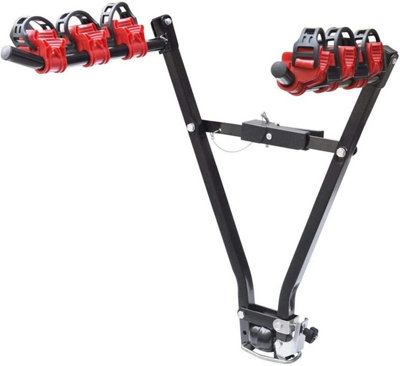 Universal 3 Bike Carrier Towbar Rear Mounted Foldable Rack Fits Hatchbacks Sedans Suvs Vans Estates And Minivans from B&Q