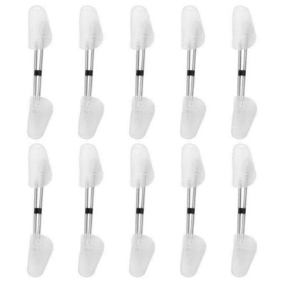 10X Pairs Universal Plastic Shoe Trees Stretchers For Men & Womens ShoesExpands LengthWidth Of Tight Footwear from B&Q