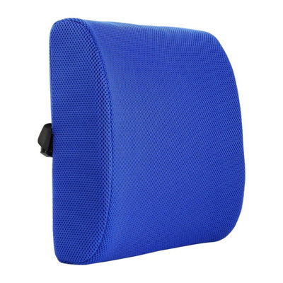 Ergonomic Memory Foam Lumbar Pillow For Back Pain Relief And Posture Improvement from B&Q
