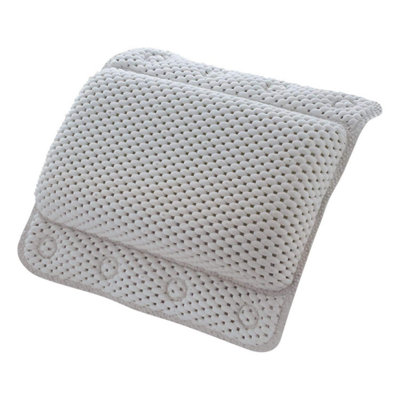 Spa Bath Pillow With Suction Cups For Support And Comfort During Bathing from B&Q