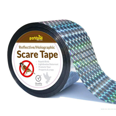 350Ft Bird Repellent Scare Tape, Reflective Light And Sound To Deter Birds, Durable Material