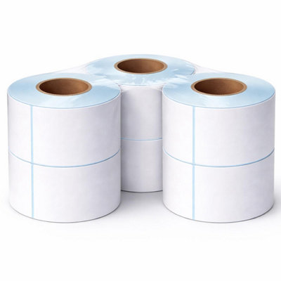 Direct Thermal Label Rolls 4X6 Shipping Labels 100X150mm Strong Adhesive Barcode Postage Printer Labels Pack Of 6 from B&Q