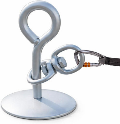 Dog Tie Out Stake 24 Inch Spiral Ground Anchor With Swivel Ring Outdoor Pet Tether For Garden Camping from B&Q