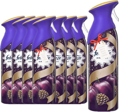  - Air Freshener Spray Sugar Plum Long Lasting Home Fragrance Odour Eliminator For Bathroom Kitchen Pack Of 8