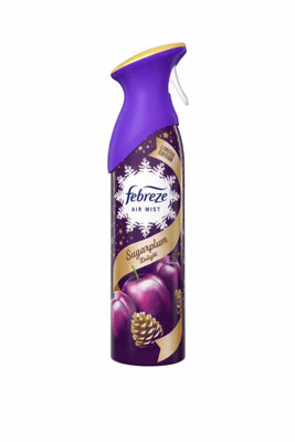  - Odour Eliminating Air Freshener Spray Sugar Plum Long Lasting Home Fragrance For Bathroom Kitchen Pack Of 1