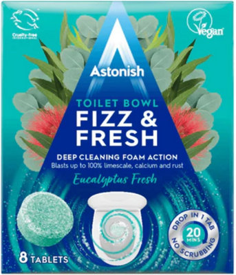  - Toilet Cleaning Tablets Pack Of 3 Eucalyptus Deep Clean Toilet Bowl Cleaner Pack Of 1