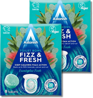 - Toilet Cleaning Tablets Pack Of 3 Eucalyptus Deep Clean Toilet Bowl Cleaner Pack Of 2