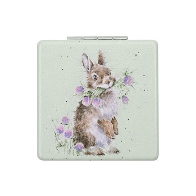 Wrendale Designs - 'Head Clover Heels' Rabbit Compact Mirror - Image 5