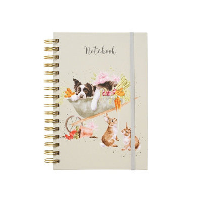 Wrendale Designs A5 'Sleeping on the Job' Spiral Bound Notebook New Job Gifts - Image 3