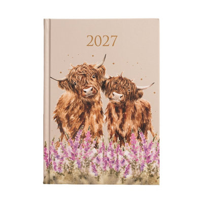 Wrendale 2026 Desk Diary Illustrated Countryside Planner Animals Gift Present - Image 4