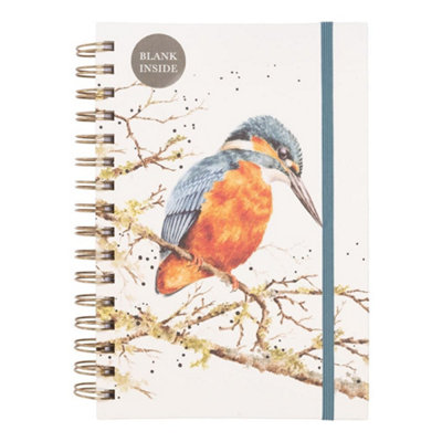 wrendale spiral notebook ,blank, KINGFISHER “Pond dipping” - Image 7