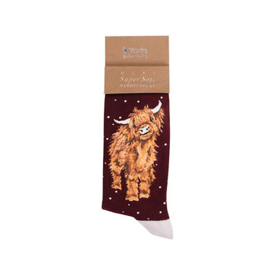 Wrendale Designs, A Highland Christmas Socks - Size 7 - 11 - Image 5