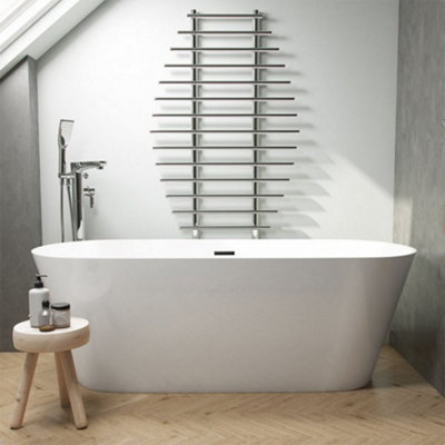 GravaHaus Luxury 1800 X 800mm Freestanding Bath from B&Q