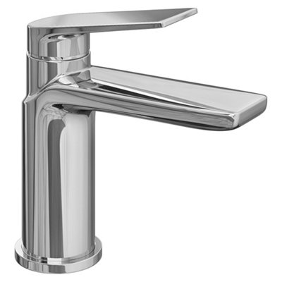 GravaHaus Luxury Sleek Modern Standard Mono Basin MixerChrome from B&Q