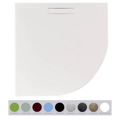 Just Trays Evolved 900 Quad Astro White 25mm from B&Q