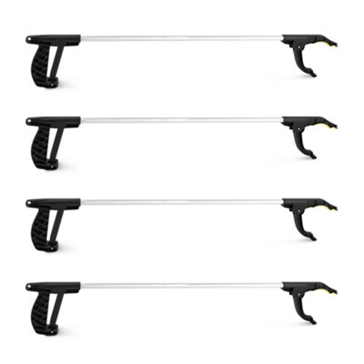 Keplin Litter Picker 4-Pack - 30In Grabber Tool With Magnetic Pick-Up Tip, Long Reach, Ergonomic Handle, Aid For Elderly & Disabled Model 1 - Image 3