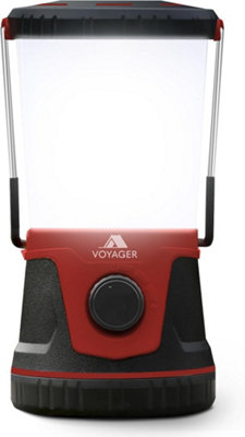 Voyager Led Camping Lantern  1500 Lumen Camping Light LampUp To 40 Hours Battery Perfect Emergency LanternHiking ,maroon from B&Q