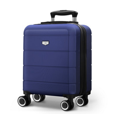Lugg 15 Inch Jetset Lightweight Travel Cabin Bag Abs Shell Protection 45X36X20CmMidnight Blue from B&Q