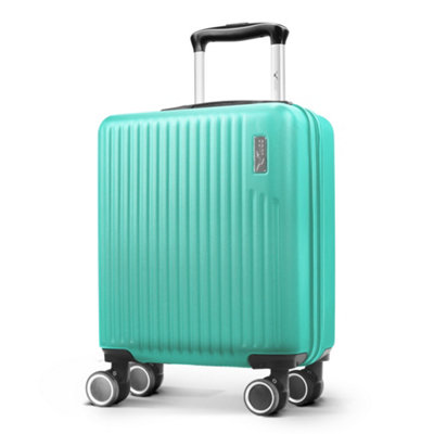 Lugg 15 Inch Vacay Cabin Case45X33X20 CmAirline Approved Carry On SuitcaseAbs Lightweight SuitcaseWater ResistantMint from B&Q