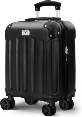 Lugg 15 Inch Skywander Lightweight Underseat Cabin Bag Easyjet Approved 45 X 34 X 20Cm24LBlack from B&Q