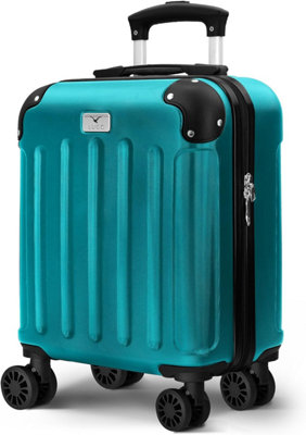Lugg 15 Inch Skywander Lightweight Underseat Cabin Bag Easyjet Approved Carry On SuitcaseDurable Abs Hard Shell from B&Q