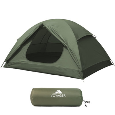 Voyager 2 Man Tent - Green - Image 3