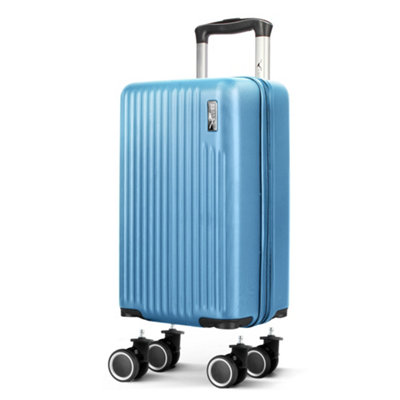 B&Q -  40Cm Vacay Underseat 1.8Kg Suitcase Abs Luggage40 X 30 X 20 Cm (Wheels Off)Skyblue