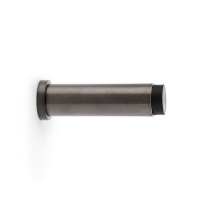 Alexander & Wilks Plain Projection Cylinder Door StopDark Bronze Pvd from B&Q