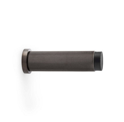 Alexander & Wilks Reeded Projection Door StopDark Bronze Pvd from B&Q