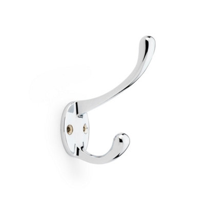B&Q -  Victorian Hat And Coat HookPolished Chrome