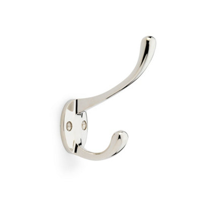 B&Q -  Victorian Hat And Coat HookPolished Nickel