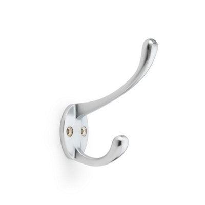 B&Q -  Victorian Hat And Coat HookSatin Chrome