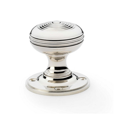 Alexander & Wilks Christoph Mortice KnobPolished Nickel from B&Q