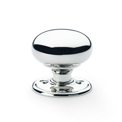 Alexander & Wilks Kershaw Door KnobPolished ChromeKnob 51mm from B&Q